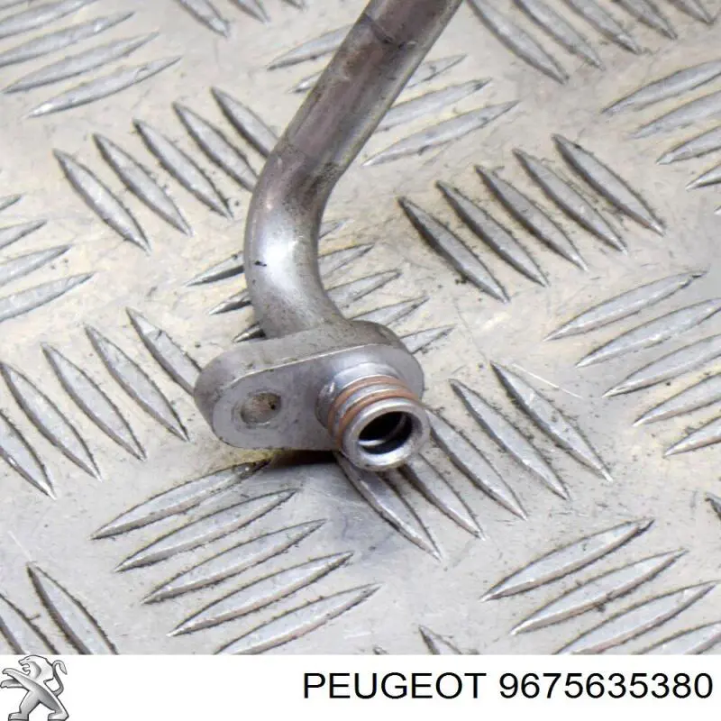 Przewód klimatyzacji, od sprężarki do chłodnicy Peugeot/Citroen 9675635380