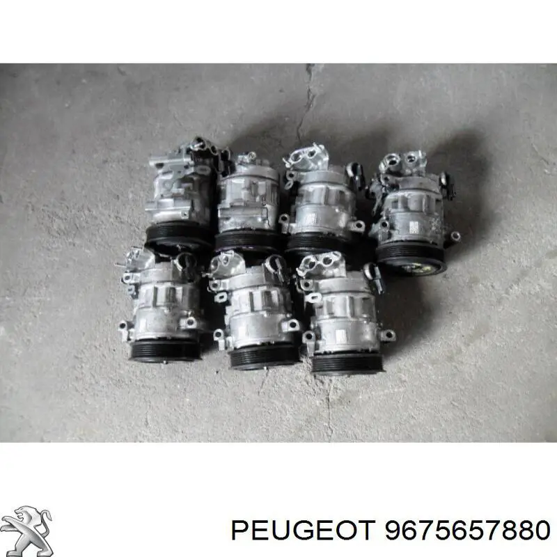 Sprężarka klimatyzacji Peugeot/Citroen 9675657880 cena, od 194,09 USD