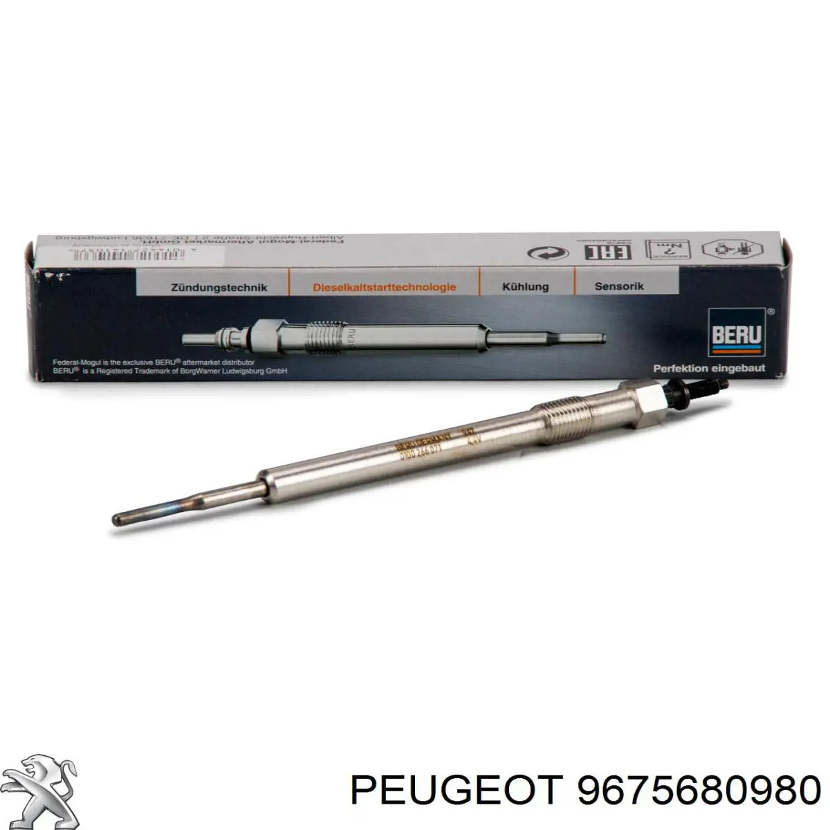 Świeca żarowa 9675680980 Peugeot/Citroen