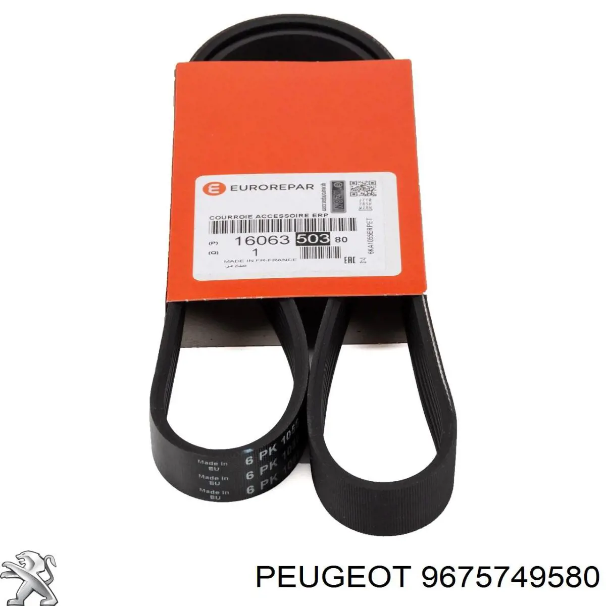 9675749580 Peugeot/Citroen Pas napędowy mechanizmów