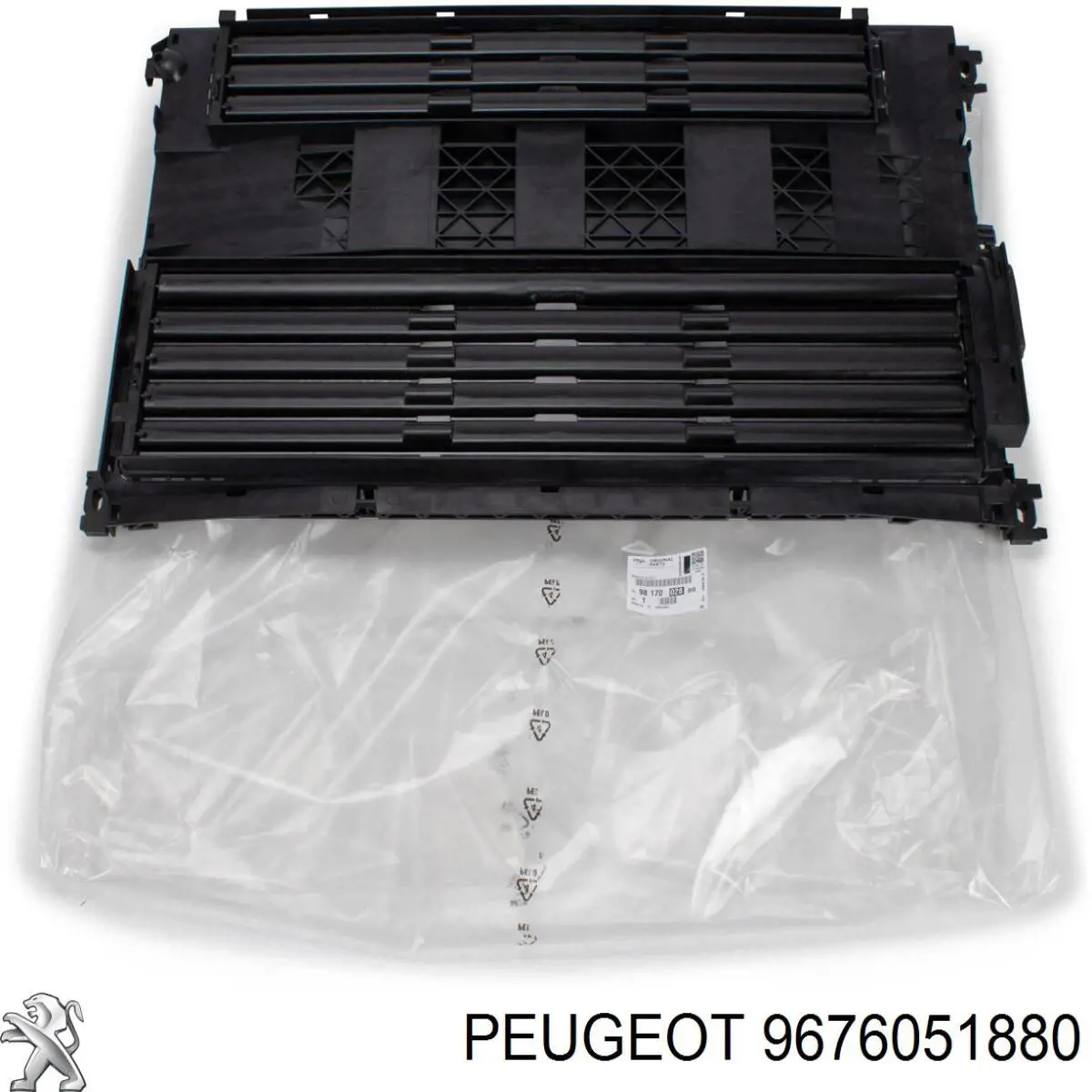 Atrapa chłodnicy Peugeot/Citroen 9676051880 cena, od 133,58 USD