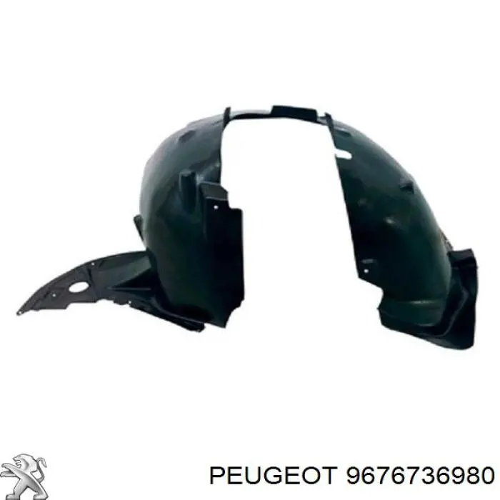 Nadkole błotnika przedniego lewe do Citroen C-Elysee  