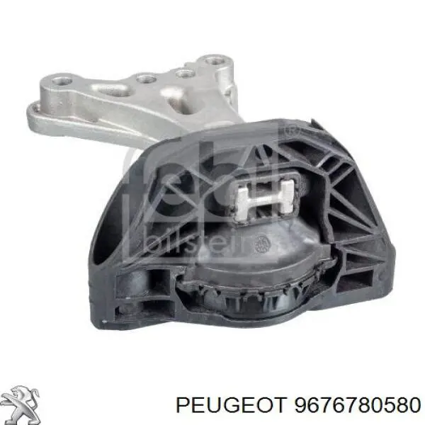 9676780580 Peugeot/Citroen Poduszka (podpora) silnika prawa