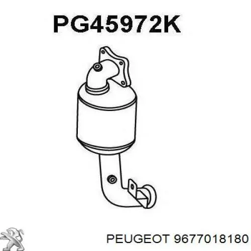 Do koszyka 1738E4 Peugeot/Citroen Konwerter-katalizator