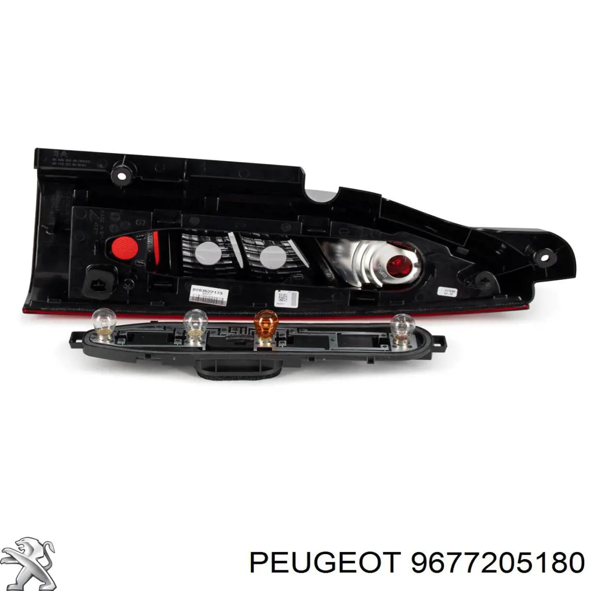 Do koszyka 9677205180 Peugeot/Citroen Lampa zespolona tylna lewa