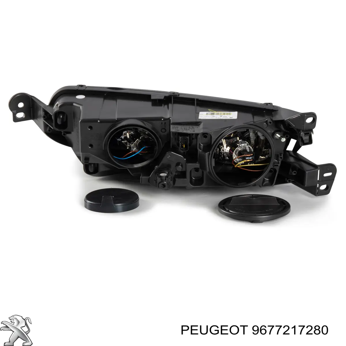 Do koszyka 9677217280 Peugeot/Citroen Reflektor prawy