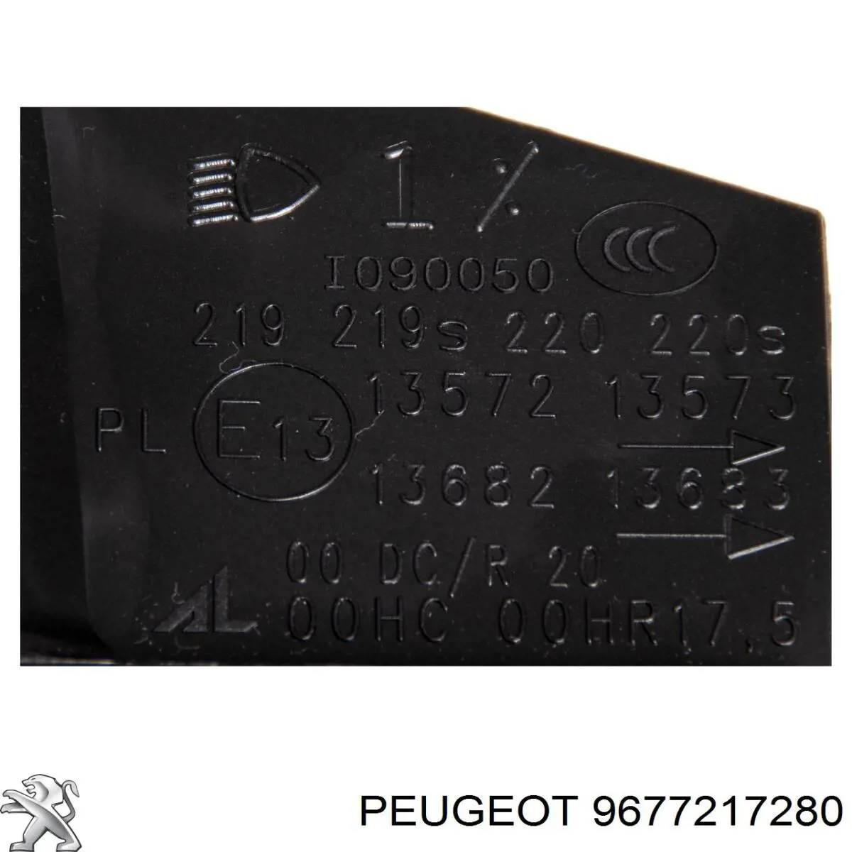 Reflektor prawy Peugeot/Citroen 9677217280 cena, od 340,51 USD