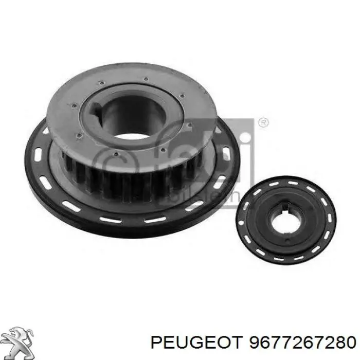 9677267280 Peugeot/Citroen Koło zębate walcowe napędu wałka rozrządu