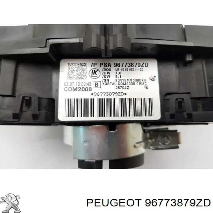 Przełącznik zespolony lewy Peugeot/Citroen 96773879ZD cena, od 158,34 USD