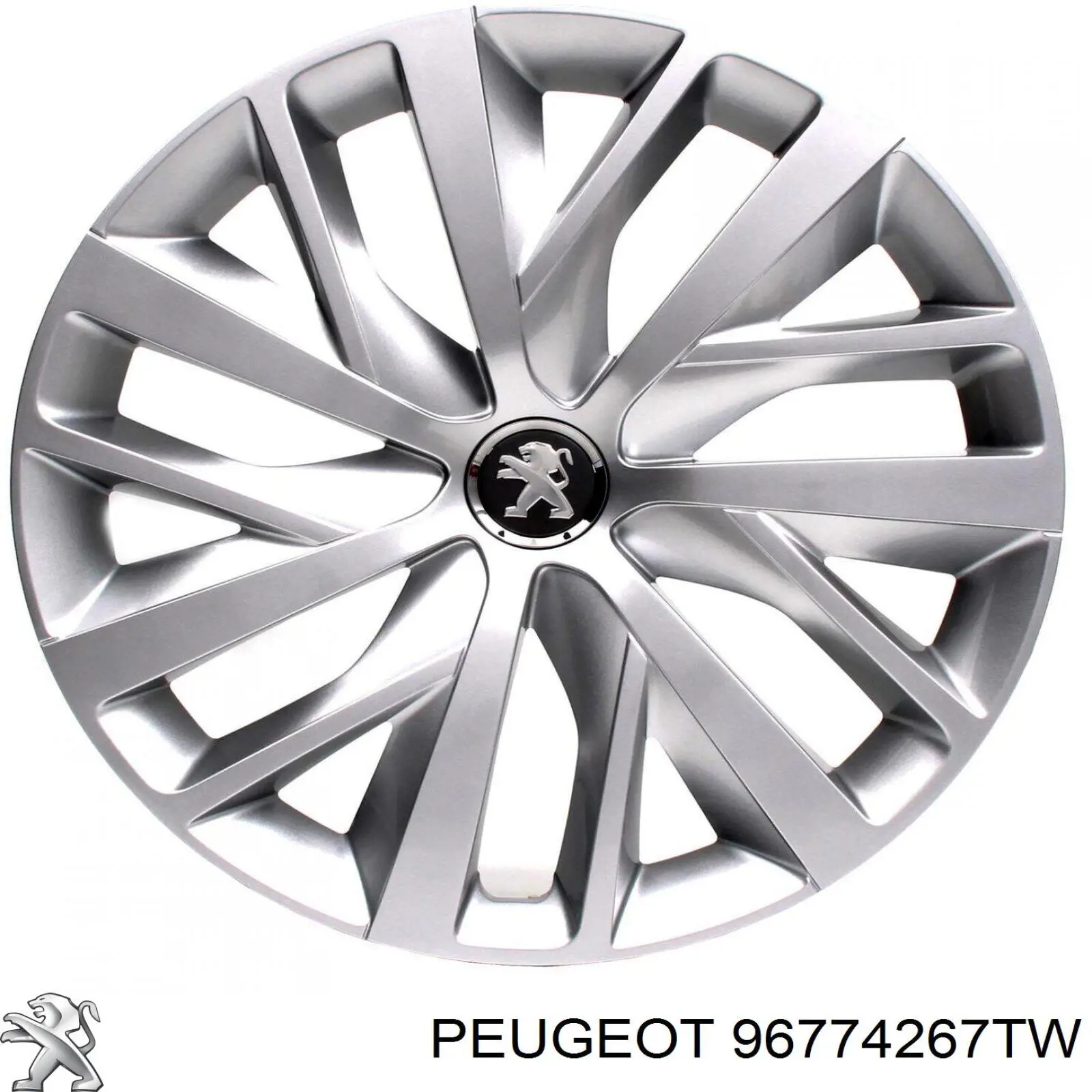 96774267TW Peugeot/Citroen Kołpak do obręczy koła