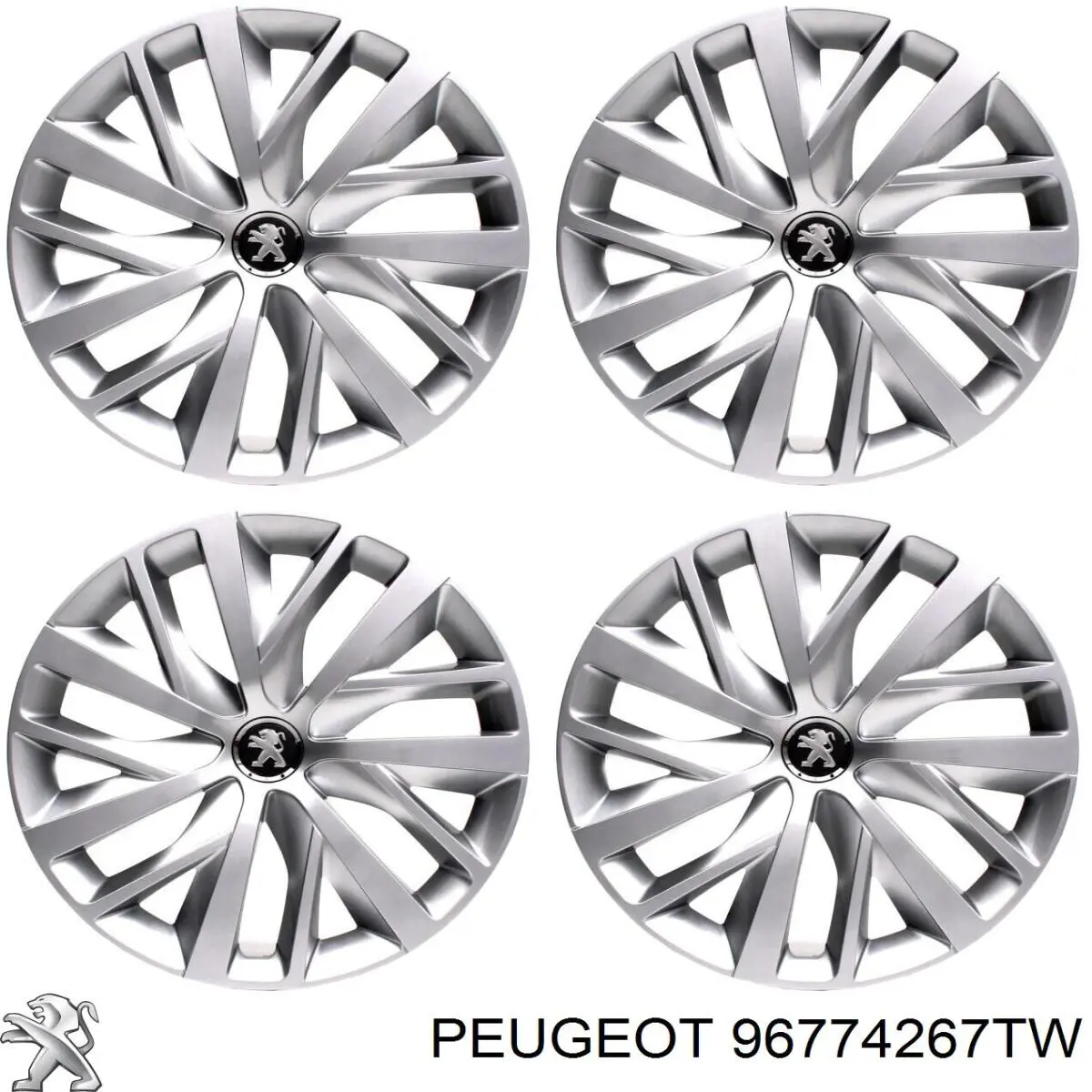 Kołpak do obręczy koła Peugeot/Citroen 96774267TW cena, od 86,23 USD