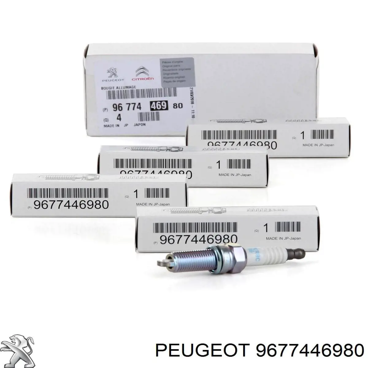 Świeca zapłonowa Peugeot/Citroen 9677446980 cena, od 27,12 USD