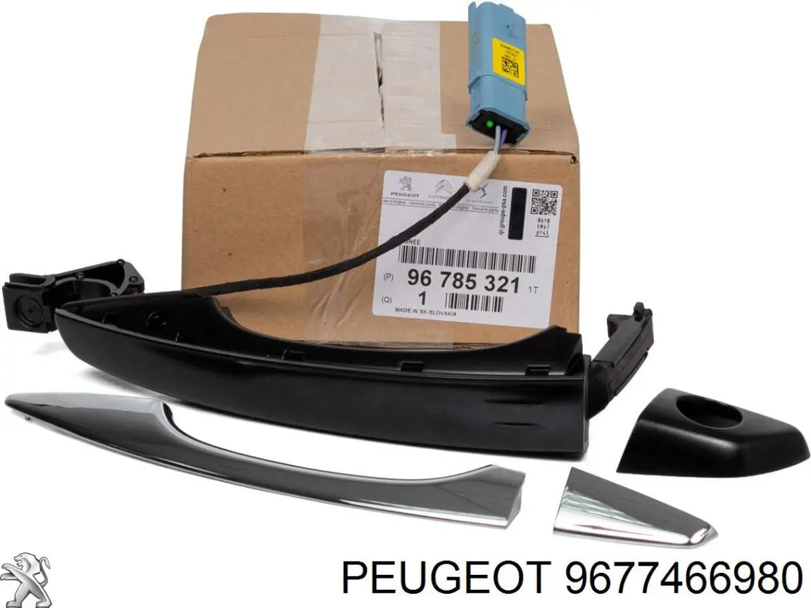 Do koszyka 9677466980 Peugeot/Citroen Ogranicznik drzwi przedni