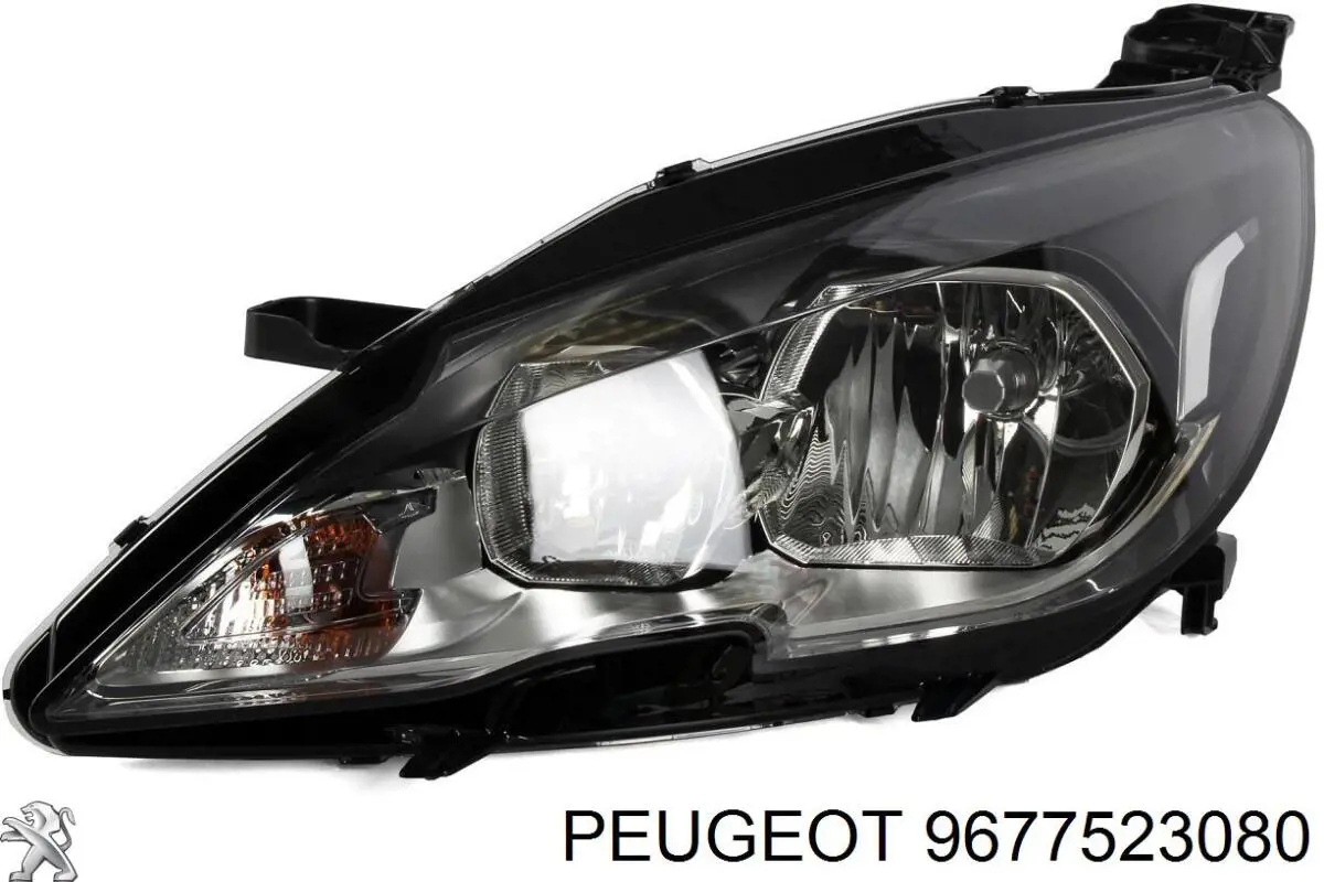 Reflektor lewy 9677523080 Peugeot/Citroen