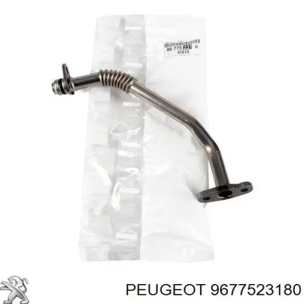 9677523180 Peugeot/Citroen Rurka (przewód) spływu oleju z turbiny