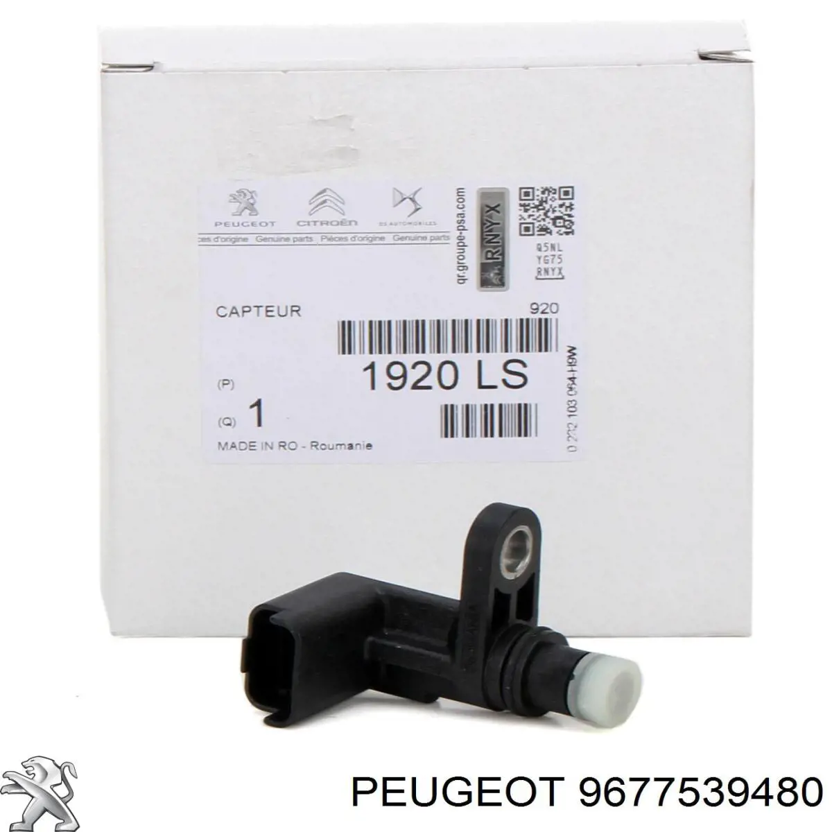 Czujnik położenia wału korbowego Peugeot/Citroen 9677539480 cena, od 27,84 USD