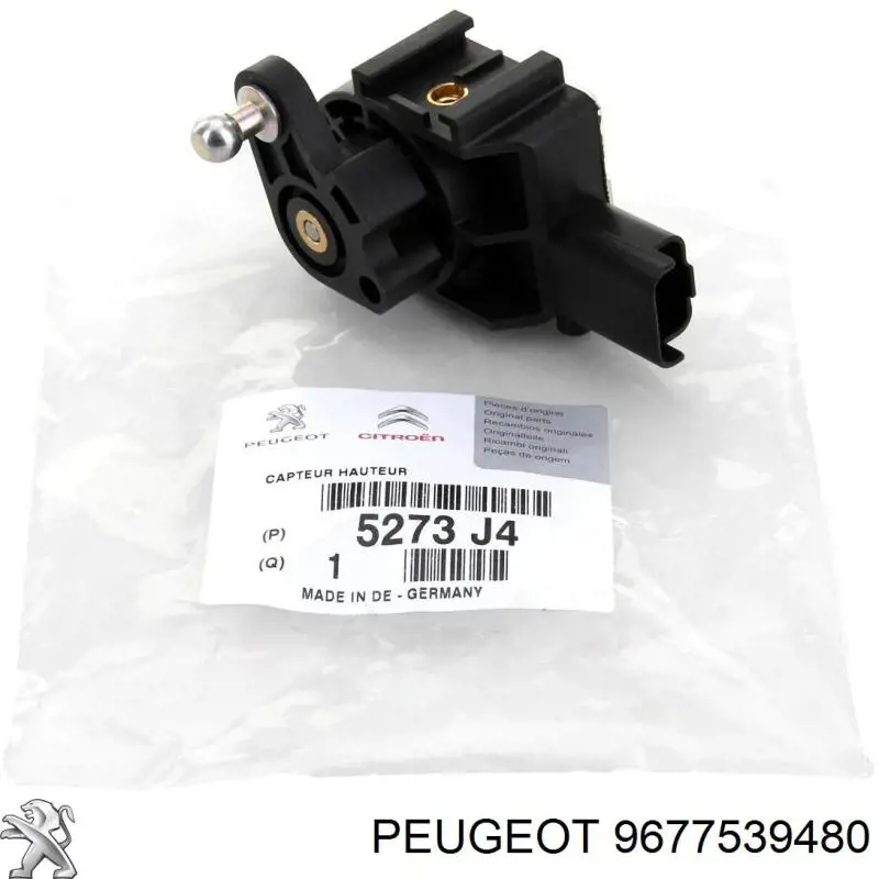 9677539480 Peugeot/Citroen Czujnik położenia wału korbowego