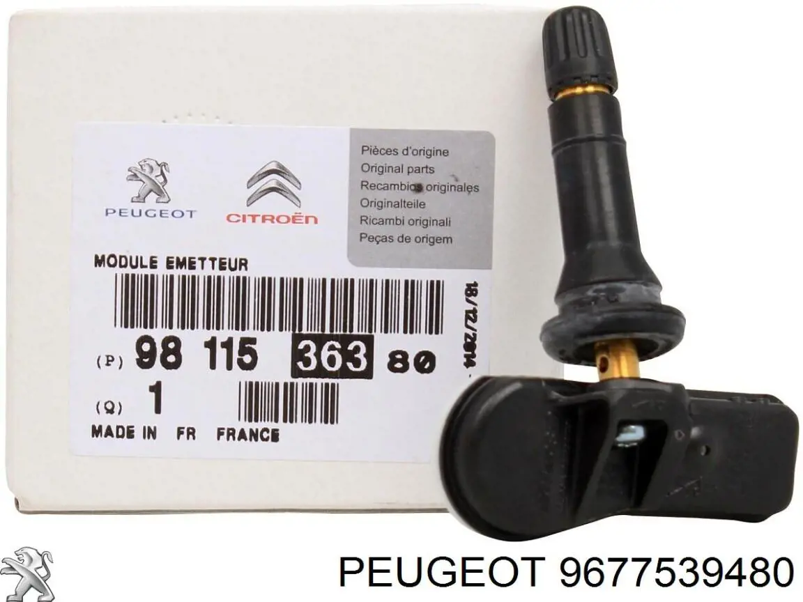Do koszyka 9677539480 Peugeot/Citroen Czujnik położenia wału korbowego