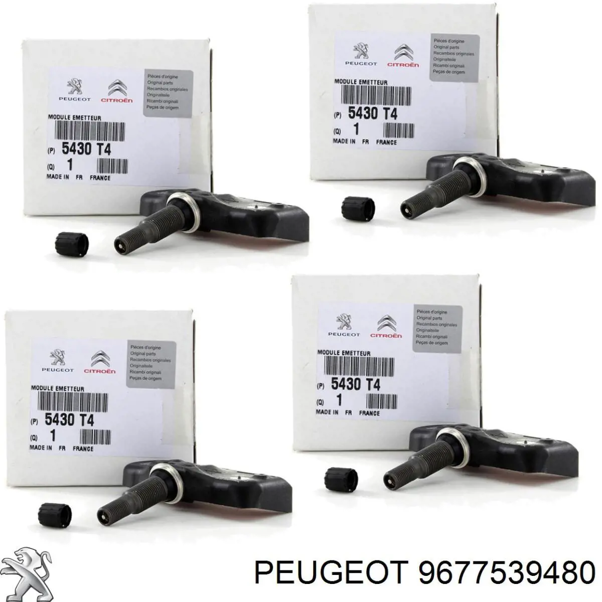Czujnik położenia wału korbowego 9677539480 Peugeot/Citroen
