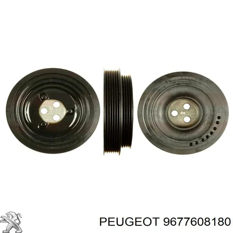 Do koszyka 9677608180 Peugeot/Citroen Koło pasowe wału korbowego