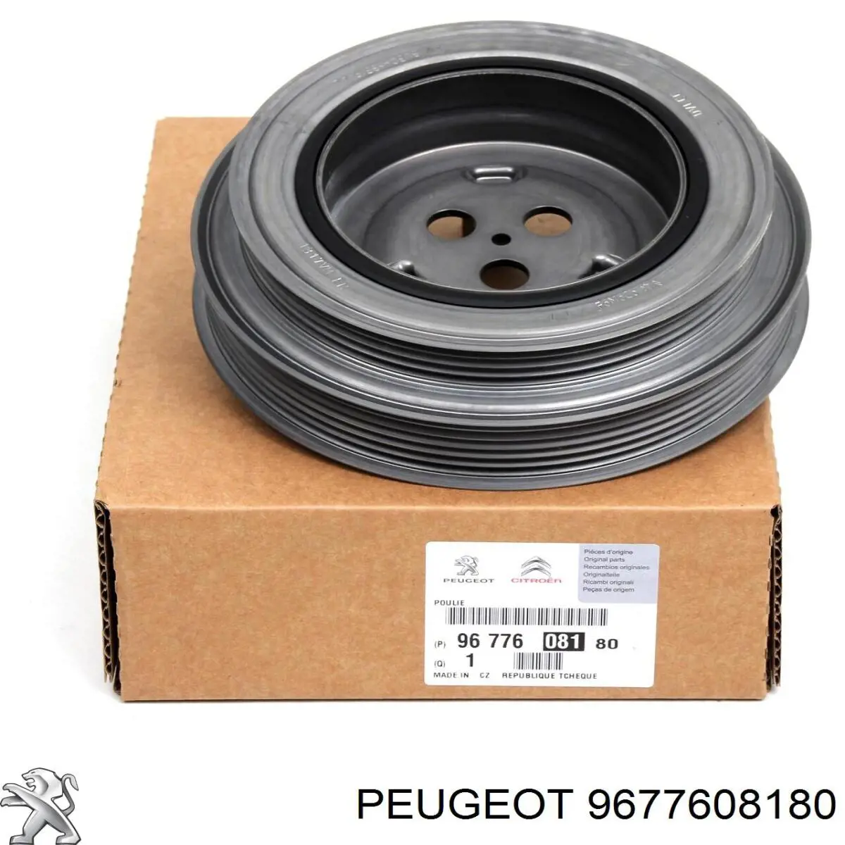 9677608180 Peugeot/Citroen Koło pasowe wału korbowego