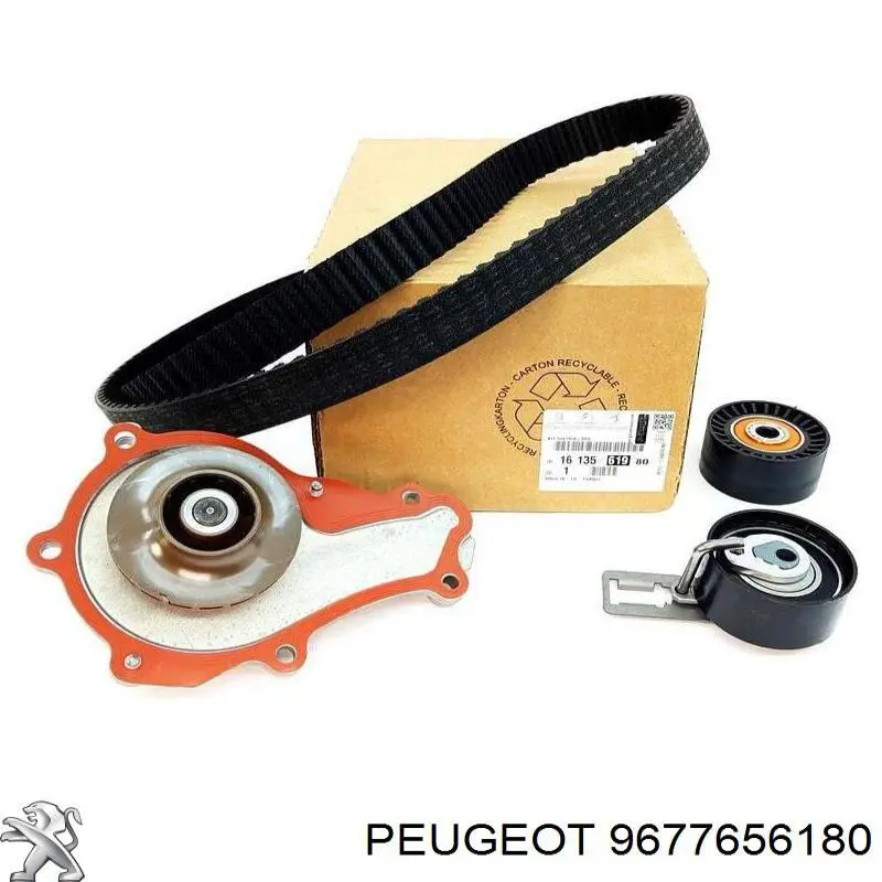 9677656180 Peugeot/Citroen Pasek rozrządu, zestaw