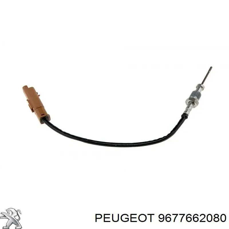 9677662080 Peugeot/Citroen Czujnik temperatury spalin, filtra cząstek stałych