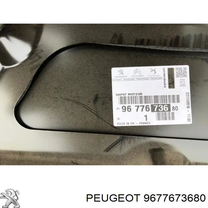 Maska silnika Peugeot/Citroen 9677673680 cena, od 329,55 USD