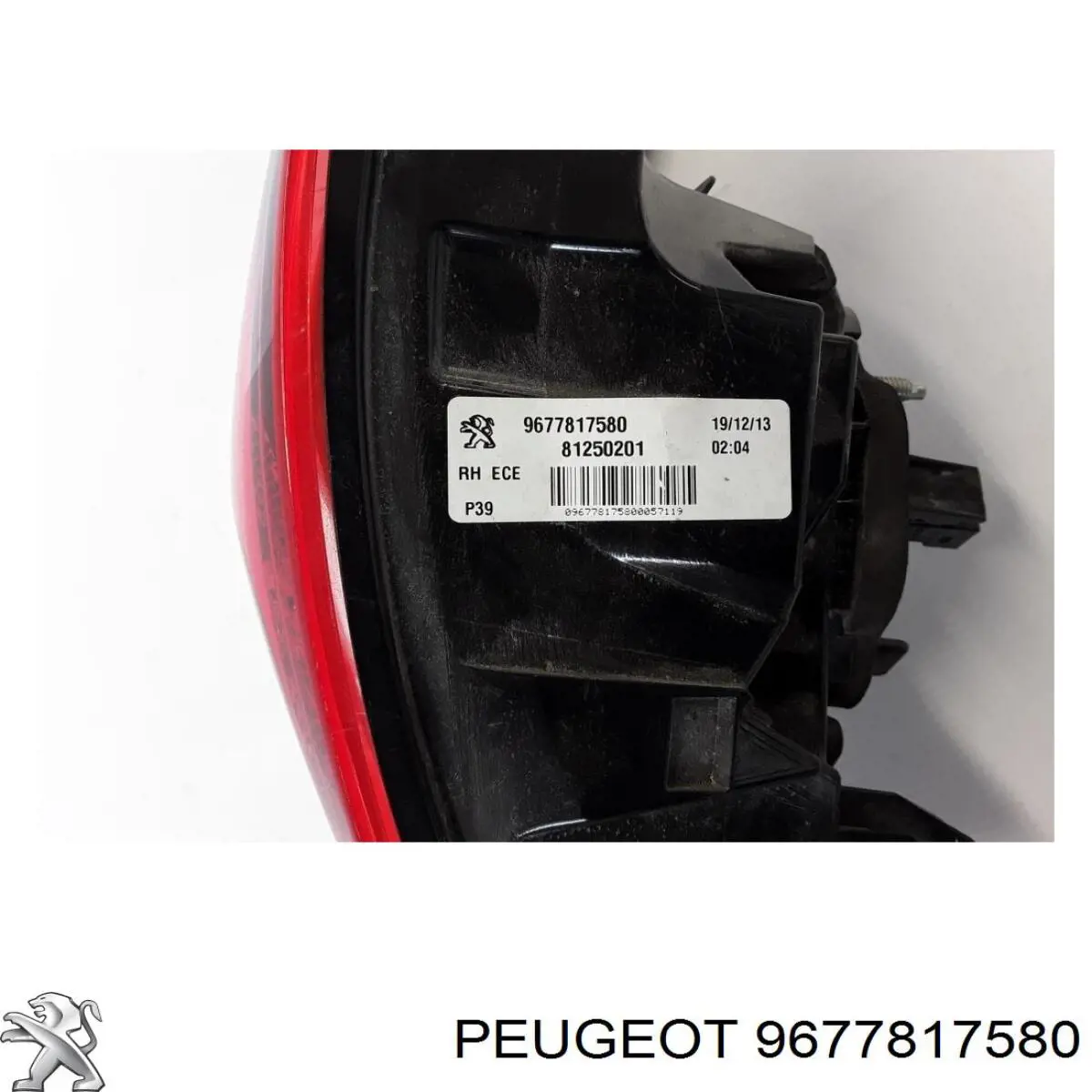 9677817580 Peugeot/Citroen Lampa zespolona tylna prawa zewnętrzna