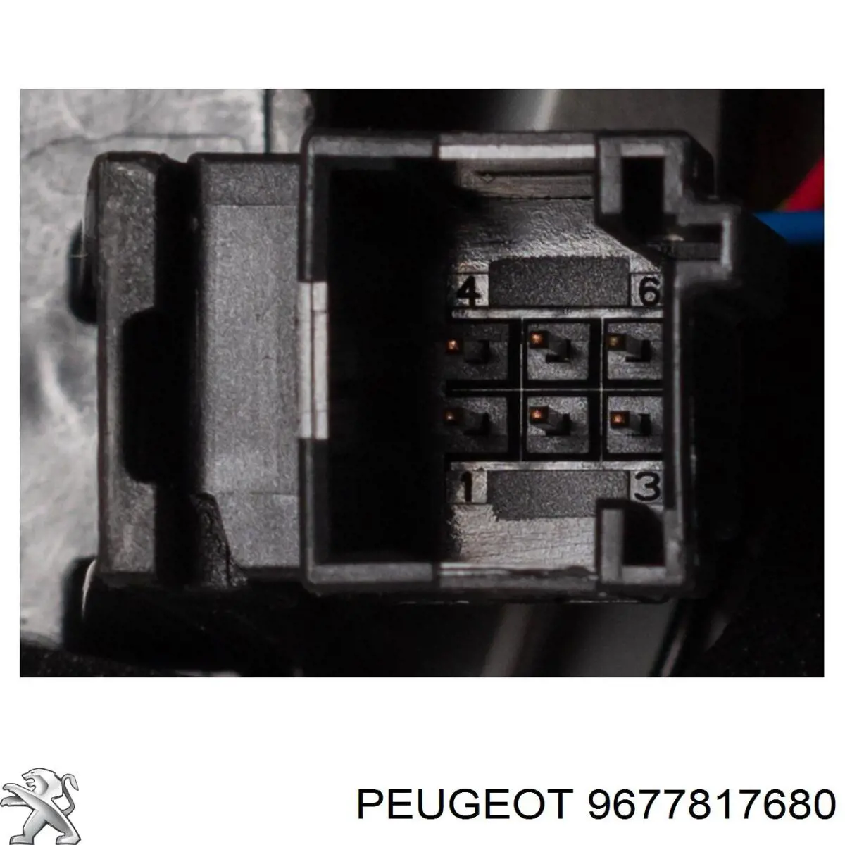 9677817680 Peugeot/Citroen Lampa zespolona tylna lewa zewnętrzna