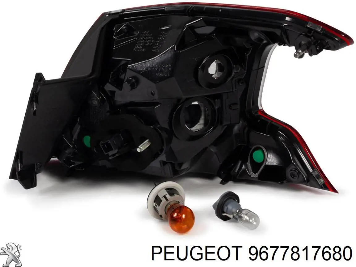 Lampa zespolona tylna lewa zewnętrzna Peugeot/Citroen 9677817680 cena, od 131,10 USD
