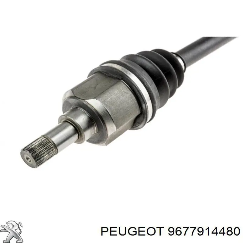 9677914480 Peugeot/Citroen Półoś napędowa przednia lewa