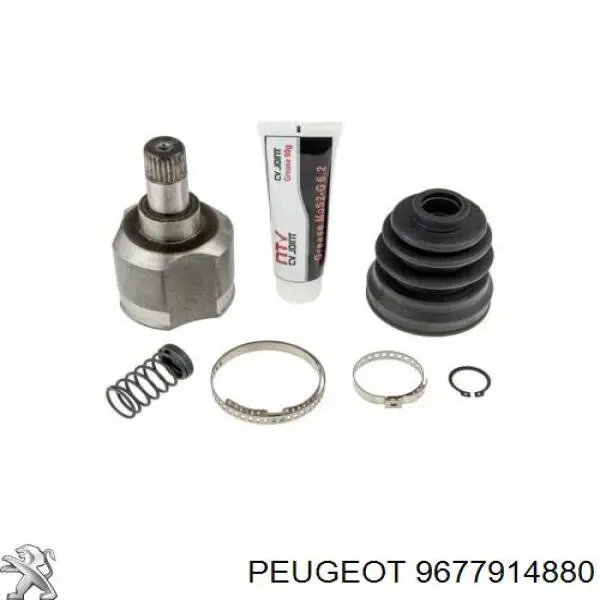 9677914880 Peugeot/Citroen Półoś napędowa przednia lewa
