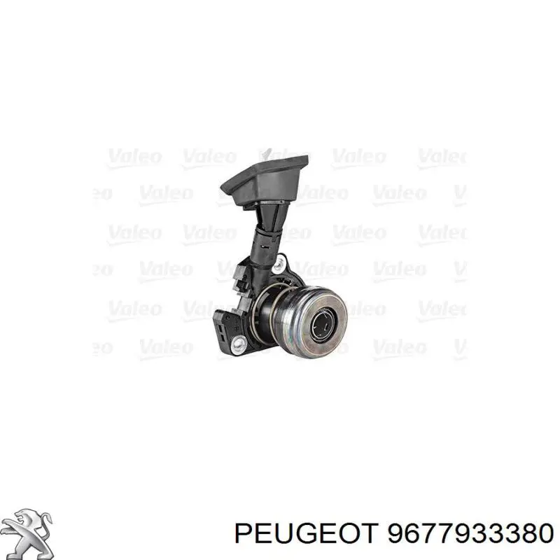 Do koszyka 9677933380 Peugeot/Citroen Cylinder roboczy sprzęgła (wysprzęglik) w komplecie z łożyskiem wyciskowym