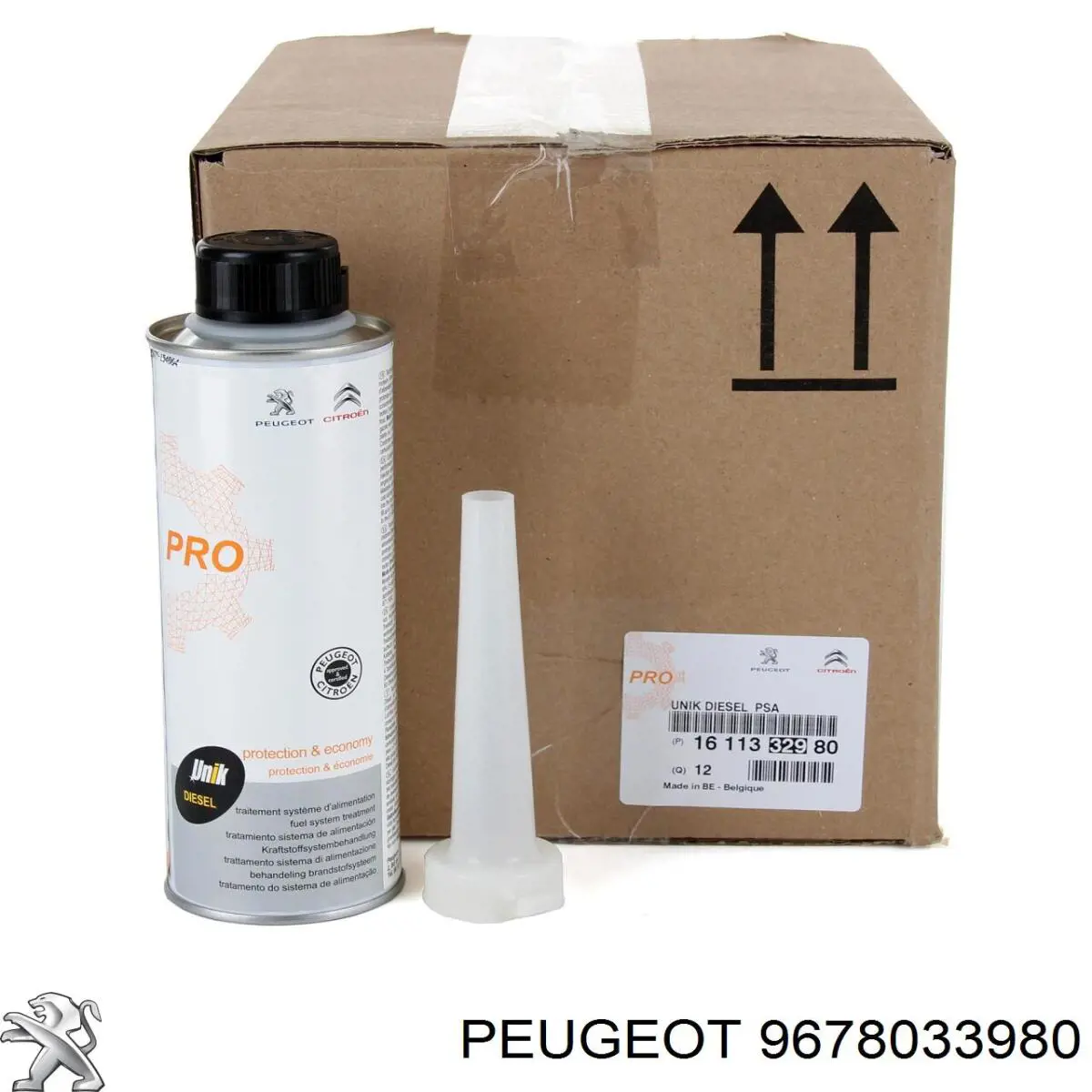 Dodatki do układu paliwowego Diesel 9678033980 Peugeot/Citroen