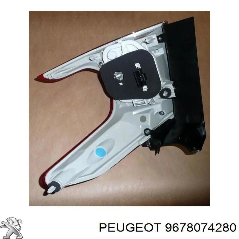 Lampa zespolona tylna lewa zewnętrzna 9678074280 Peugeot/Citroen