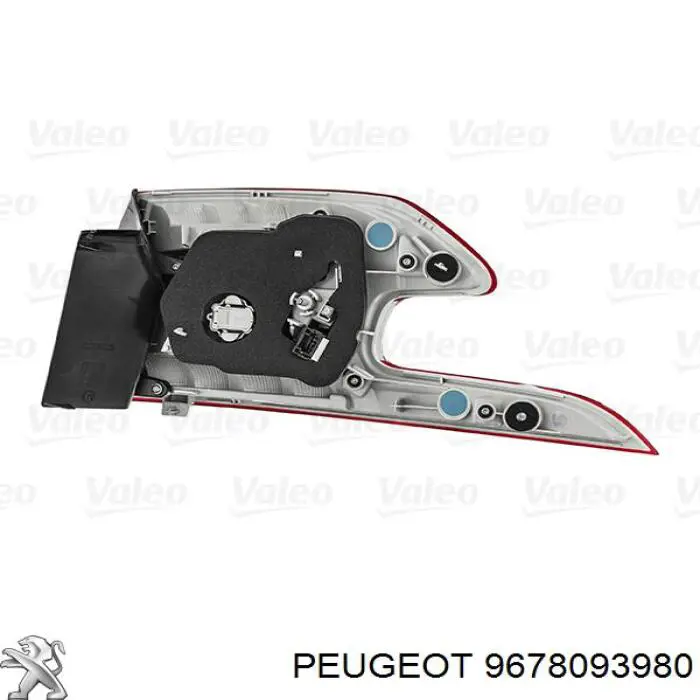 Do koszyka 9678093980 Peugeot/Citroen Lampa zespolona tylna lewa zewnętrzna