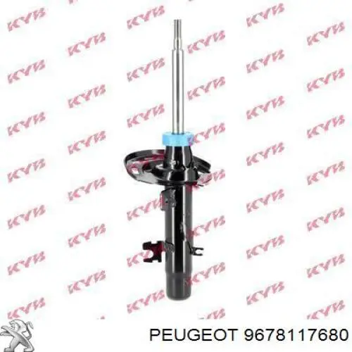 Amortyzator tylny Peugeot/Citroen 9678117680 cena, od 91,68 USD