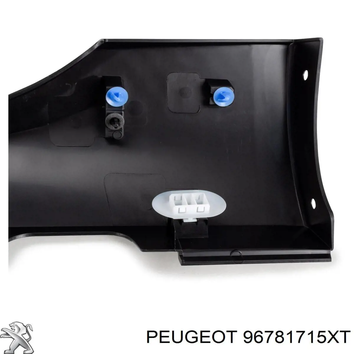 Nakładka (listwa ochronna) na próg zewnętrzna prawa Peugeot/Citroen 96781715XT cena, od 47,06 USD