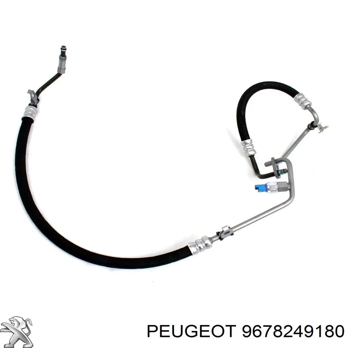 Przewód hydraulicznego układu wspomagania wysokiego ciśnienia, od pompy do maglownicy (mechanizmu) do Citroen Berlingo  M