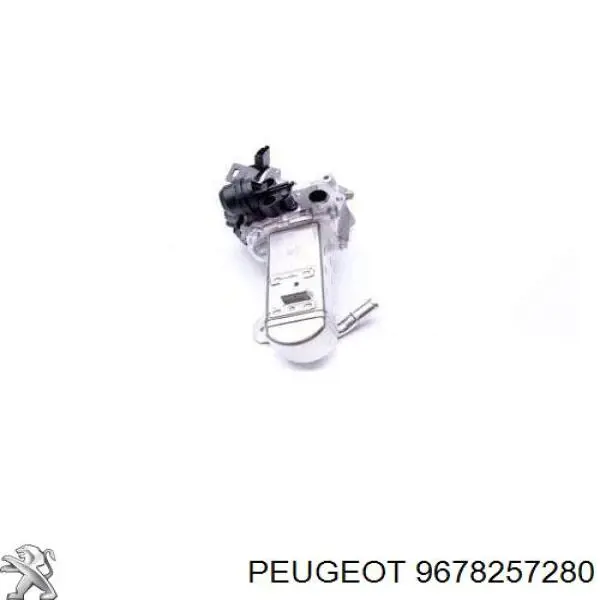 Do koszyka 9678257280 Peugeot/Citroen Chłodnica układu recyrkulacji spalin EGR