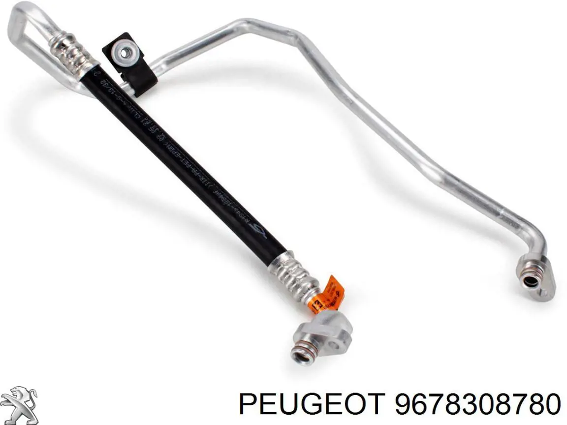 Przewód klimatyzacji, od sprężarki do chłodnicy 9678308780 Peugeot/Citroen