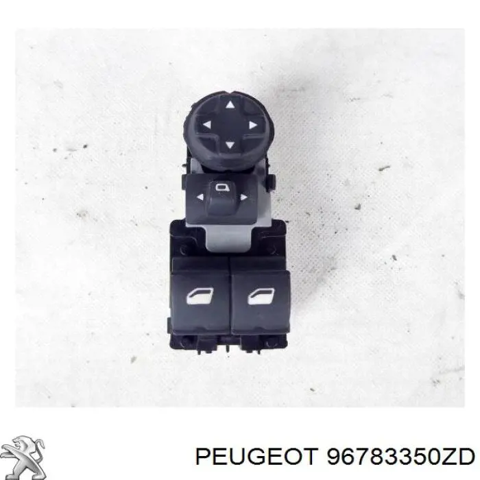 96783350ZD Opel Panel przyciskowy sterowania podnośnikiem szyby przedni lewy