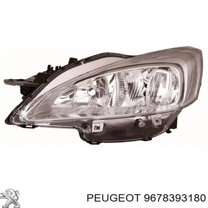 9678393180 Peugeot/Citroen Reflektor lewy