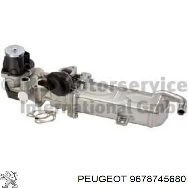 Chłodnica układu recyrkulacji spalin EGR Peugeot/Citroen 9678745680 cena, od 211,95 USD