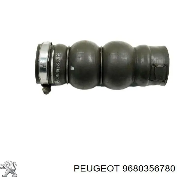 9680356780 Peugeot/Citroen Przewód (króciec) intercoolera