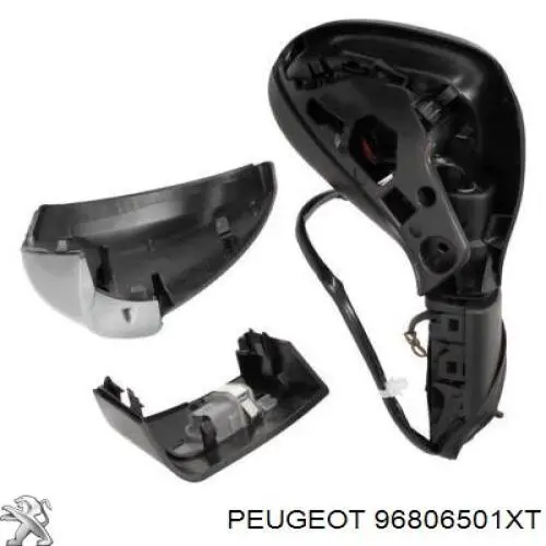 Lusterko wsteczne prawe Peugeot/Citroen 96806501XT cena, od 103,86 USD