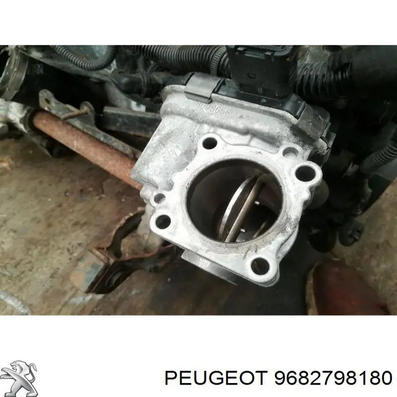 Do koszyka 9682798180 Peugeot/Citroen Przepustnica, komplet