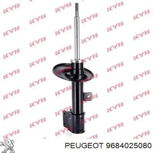 Do koszyka 9684025080 Peugeot/Citroen Amortyzator przedni prawy