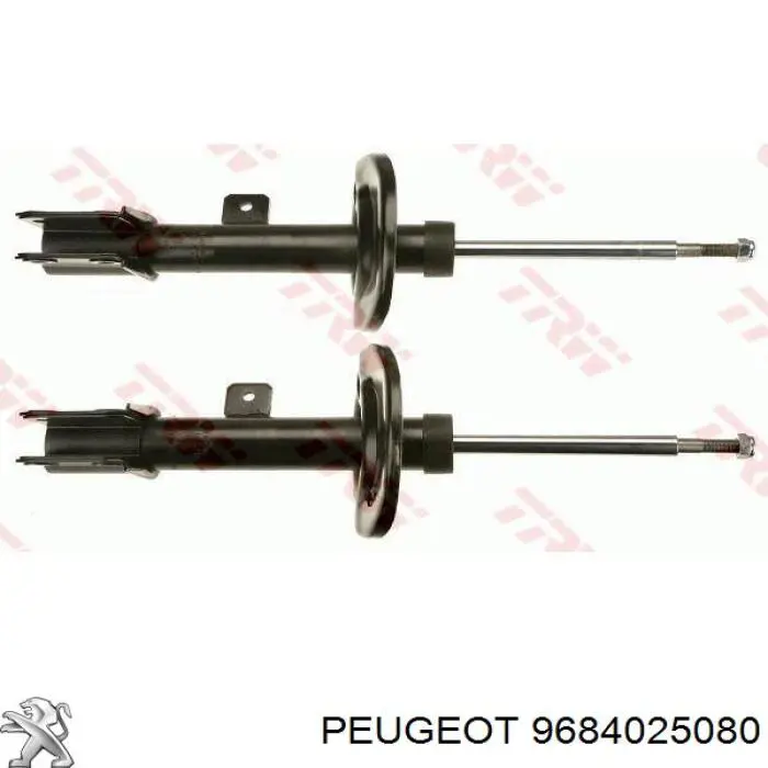 9684025080 Peugeot/Citroen Amortyzator przedni prawy